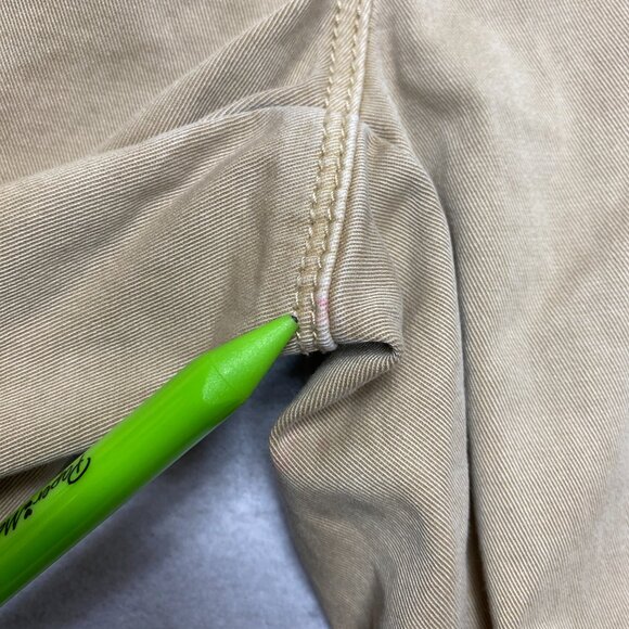 Chicos Pants Women's 1R Tan Utility Stretch Leggings Actual 30 X 26 - Picture 9 of 11